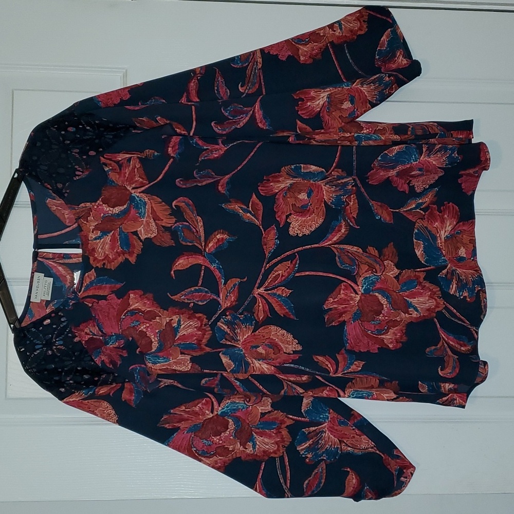 Van Heusen Floral Blouse, XXL